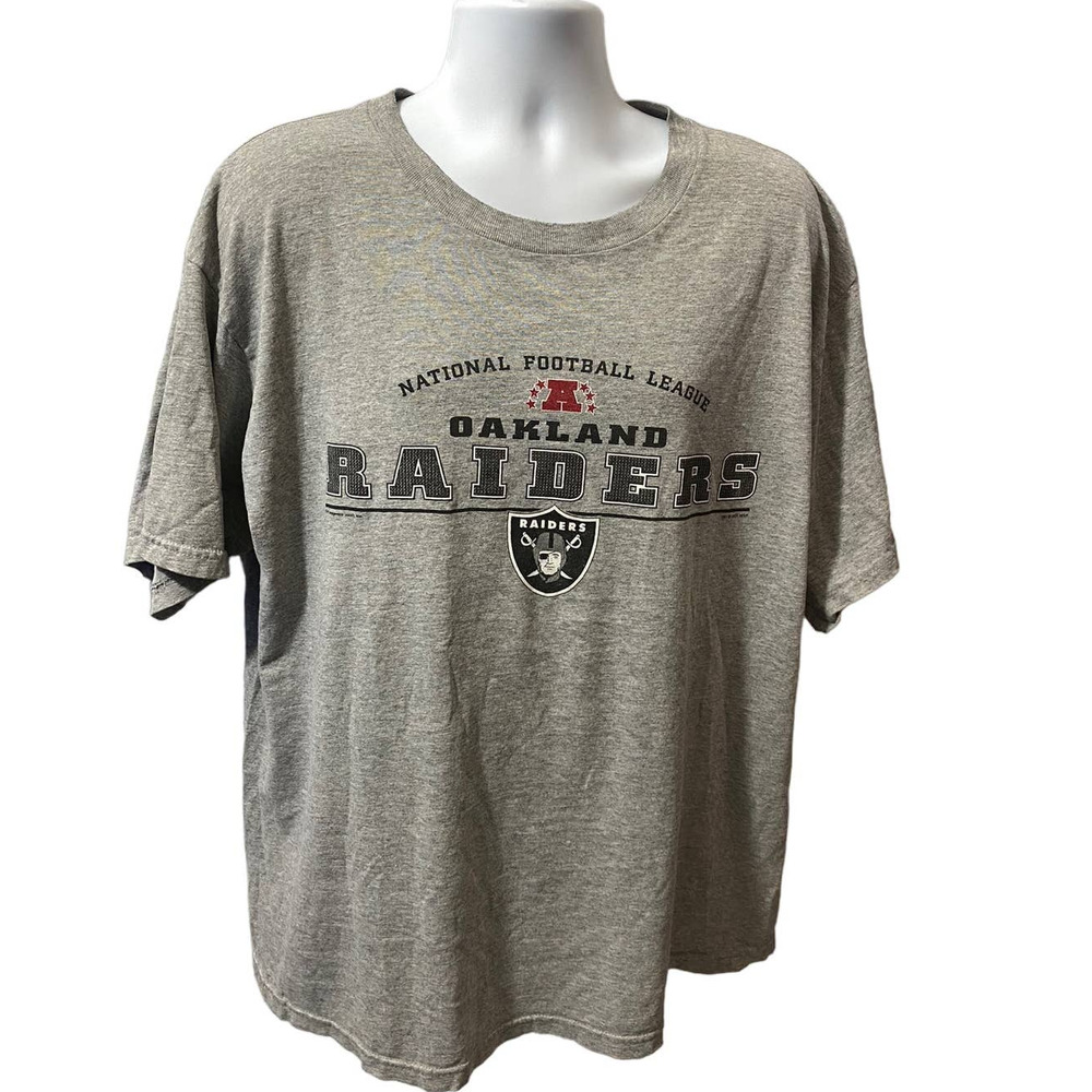 Men's VINTAGE 2001 Lee Sport Oakland Raiders NFL T-Shirt Size 2XL